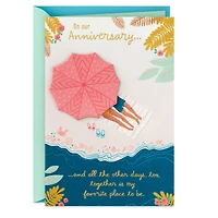 Hallmark Anniversary Card for Husband, Wife, Boyfriend, Girlfriend (To