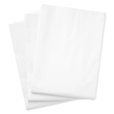 Hallmark Bulk White Tissue Paper (100 Sheets) for Birthdays, Christmas