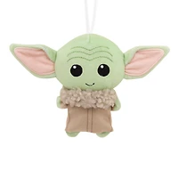 Hallmark Christmas Ornament (Star Wars The Mandalorian Grogu, Plush Fa