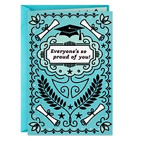 Graduation Card from All of Us (So Proud of You)