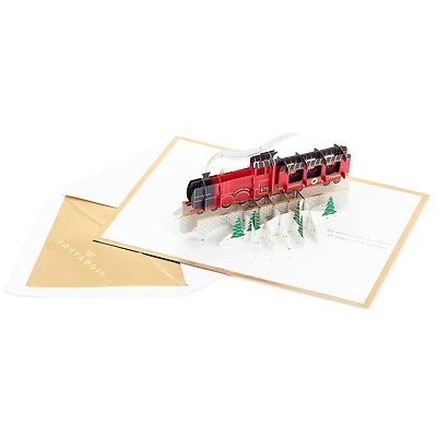 Signature Paper Wonder Harry Potter Pop Up Holiday Card (Hogwarts Expr