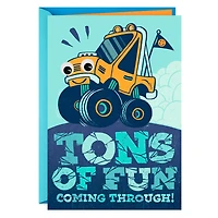 Monster Truck Birthday Card