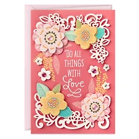 Goodness and Love Birthday Card