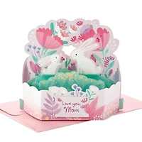 Paper Wonder Displayable Pop Up Birthday Card for Mom or Mothers Day C
