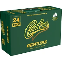 BCLIQUOR Pacific Western - Cariboo Genuine 24 Pack Can
