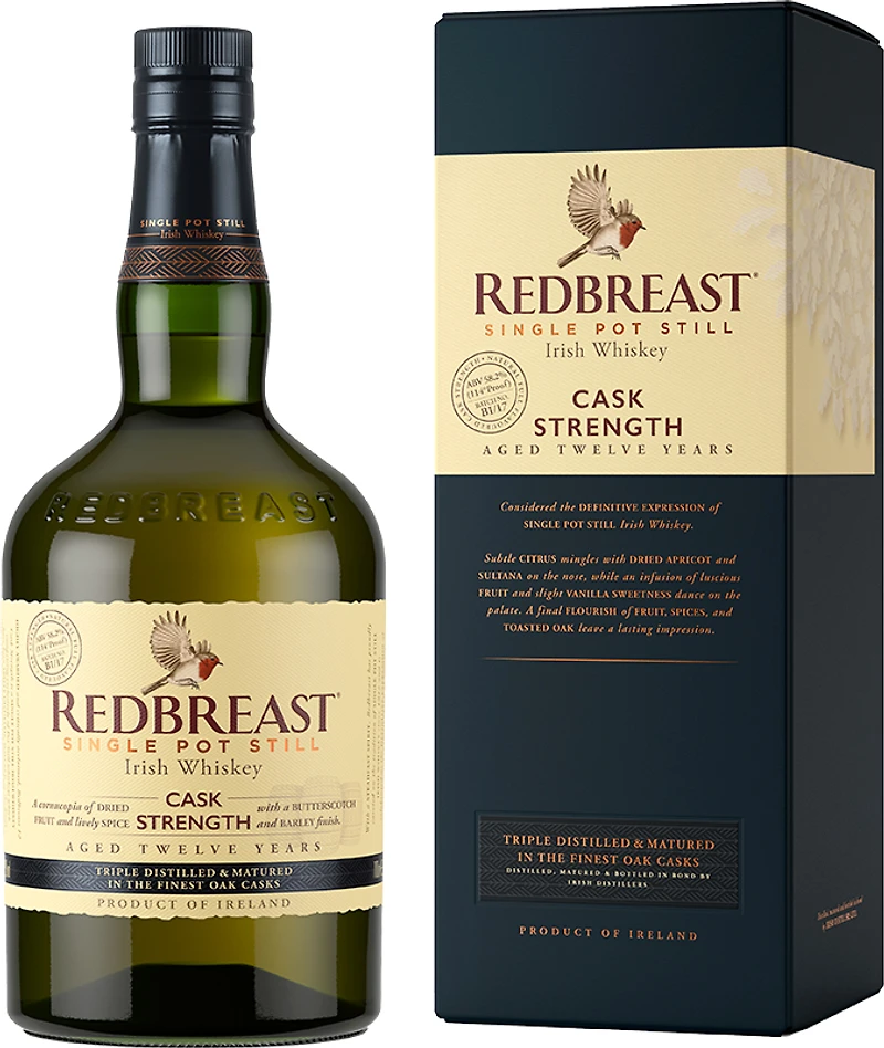 BCLIQUOR Redbreast - 12 Yo Irish Whiskey Cask Strengh