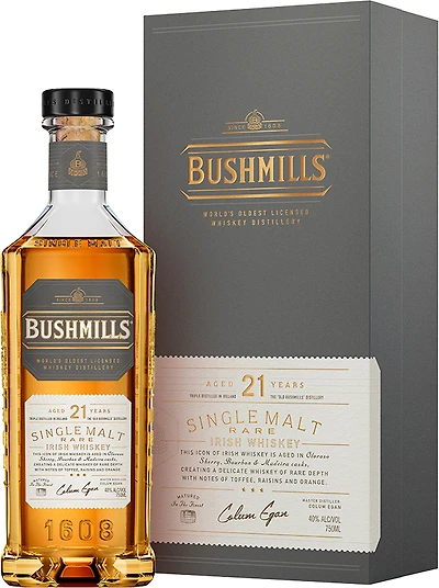BCLIQUOR Bushmills - 21 Year Old Single Malt