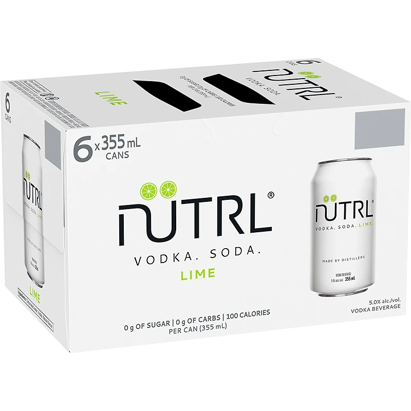 BCLIQUOR Nutrl - Vodka Soda Lime Can