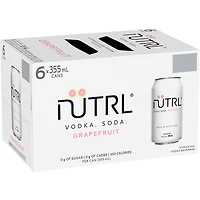 BCLIQUOR Nutrl - Vodka Soda Grapefruit Can