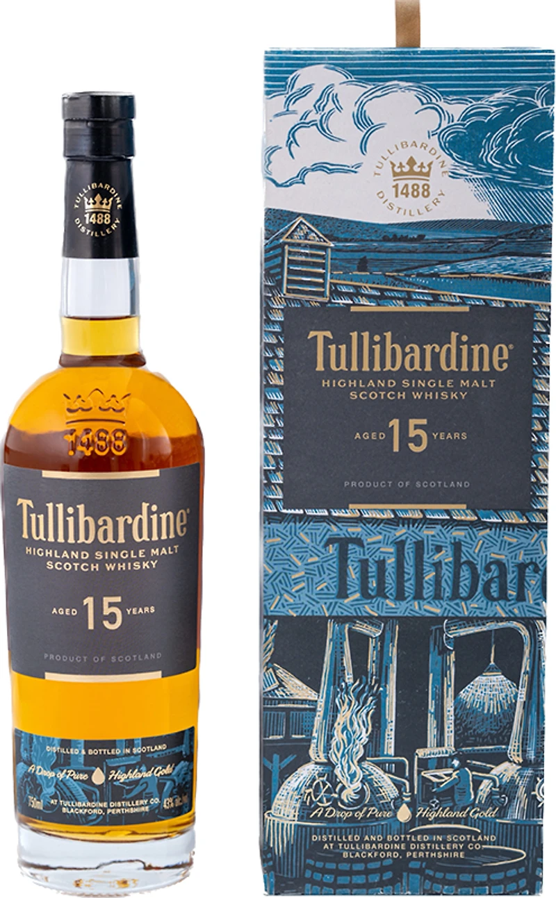 BCLIQUOR Tullibardine - 15yo Single Malt Scotch Whisky