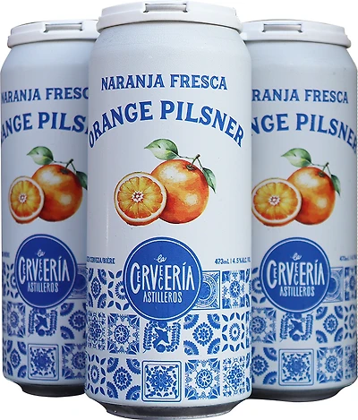 BCLIQUOR La Cerveceria - Naranja Fresca Orange Pilsner Tall Can