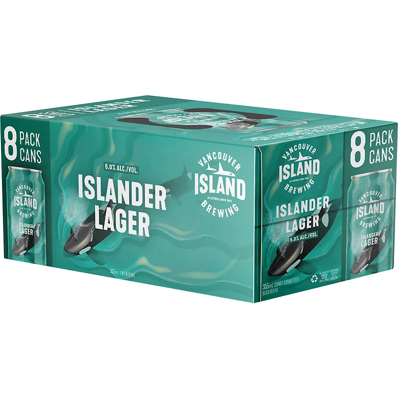 BCLIQUOR Vancouver Island - Islander Lager Can