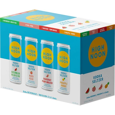 BCLIQUOR High Noon - Vodka Variety Can Pack