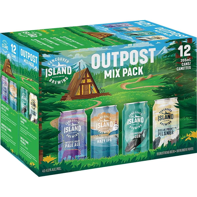BCLIQUOR Vancouver Island - Outpost Mix Pack Can