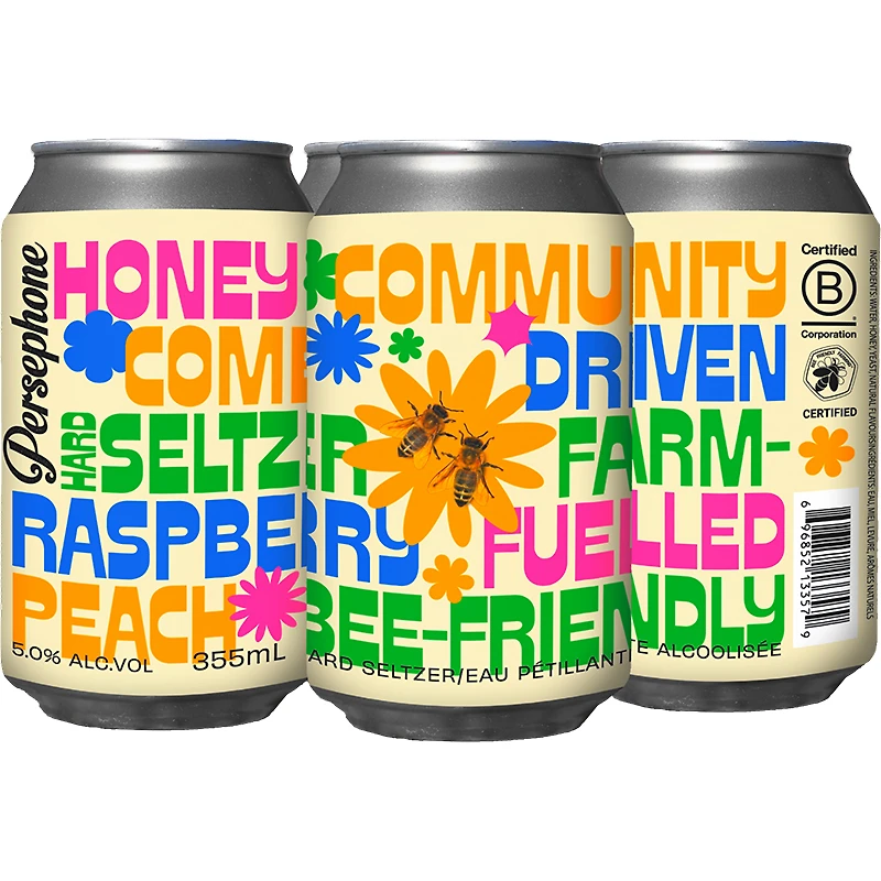 BCLIQUOR Persephone Brewing - Honeycomb Hard Seltzer Can