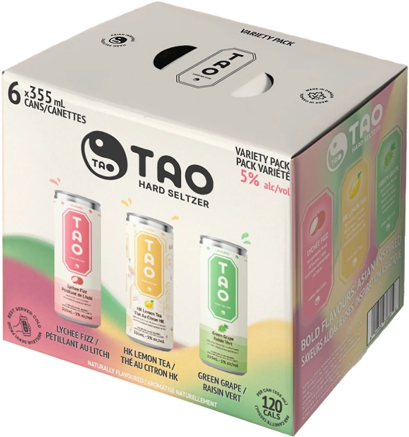 BCLIQUOR Tao - Seltzer Variety Pack Can