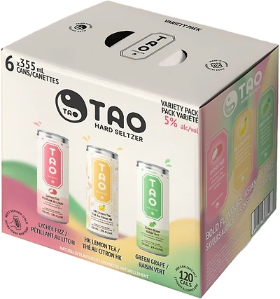 BCLIQUOR Tao - Seltzer Variety Pack Can