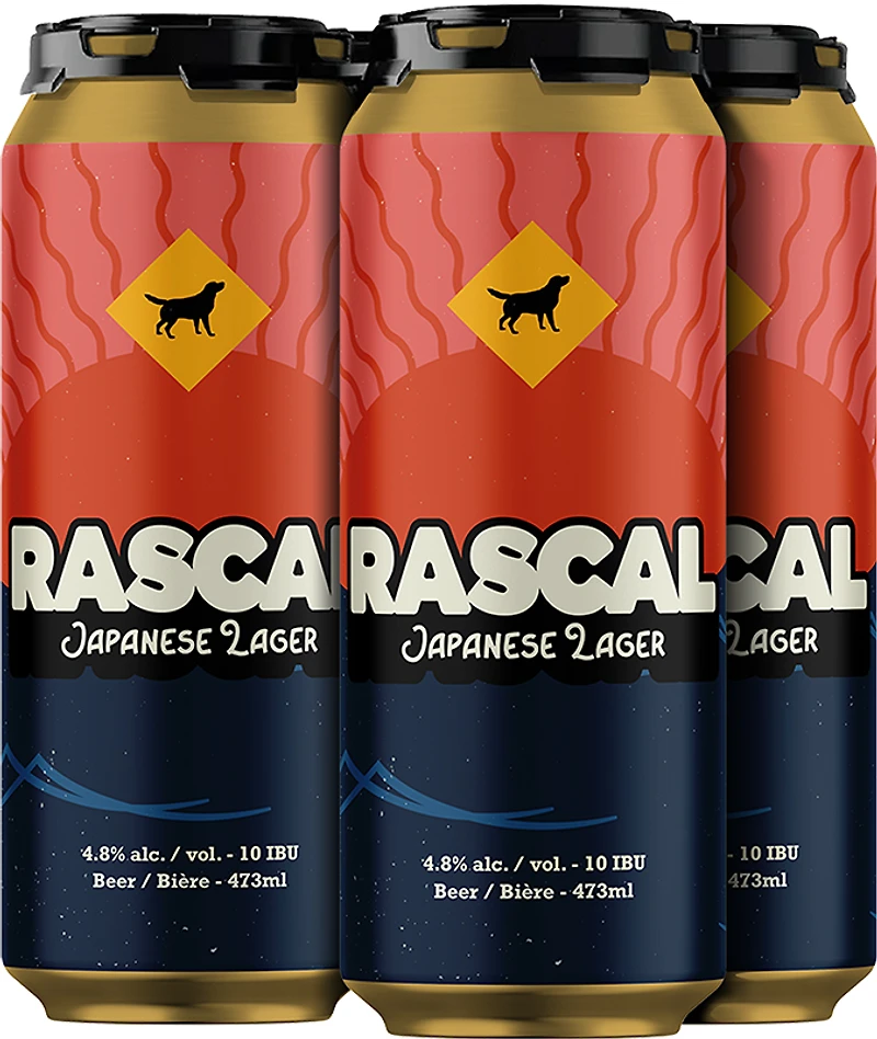 BCLIQUOR Yellow Dog Brewing - Rascal Japanese Lager Tall Can