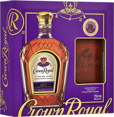BCLIQUOR Crown Royal - Gift W/ Flask