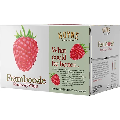 BCLIQUOR Hoyne Brewing - Framboozle Raspberry Wheat Can