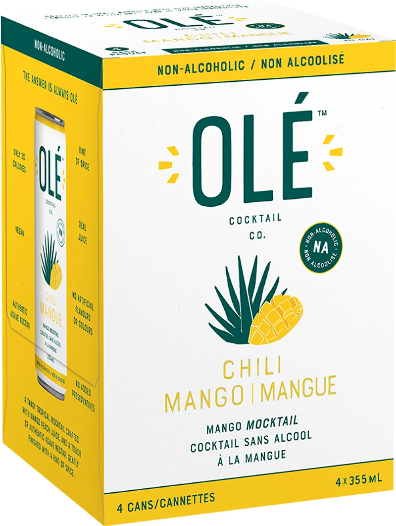 BCLIQUOR Ole Cocktail Co - Chili Mango Non-alc Can