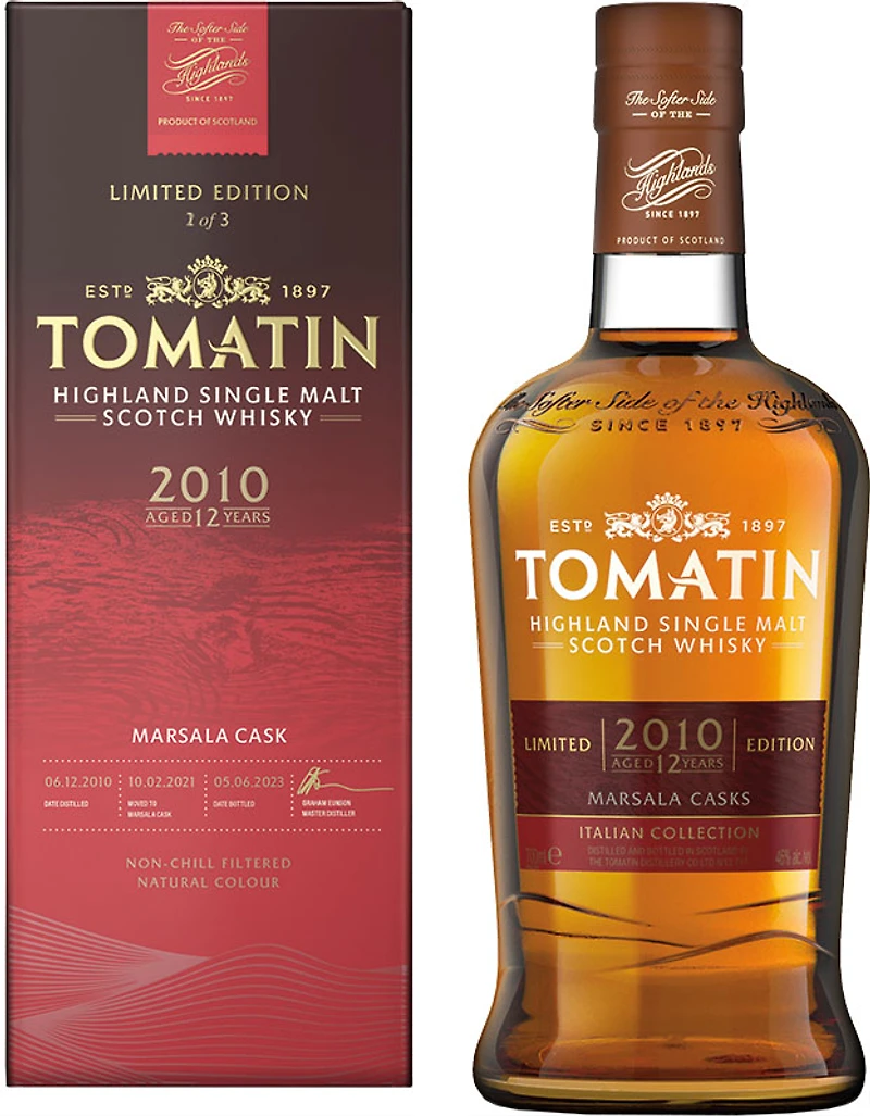 BCLIQUOR Tomatin - Italian Collection Marsala Cask