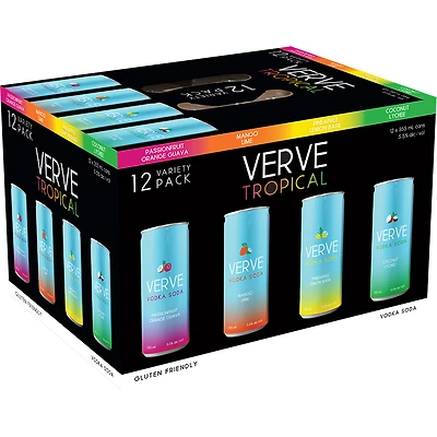 BCLIQUOR Verve - Vodka Tropical Mix Can Pack