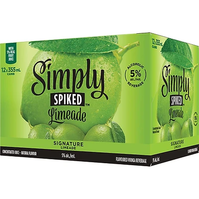 BCLIQUOR Simply Spiked - Limeade Can