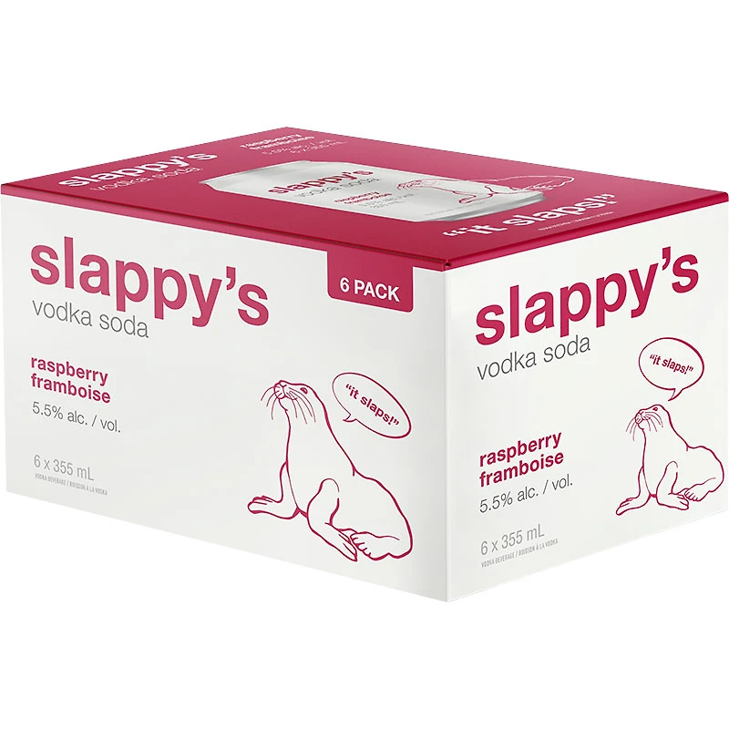 BCLIQUOR Slappy's - Raspberry Can