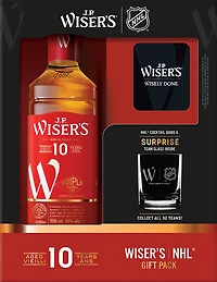 BCLIQUOR J.p. Wiser's - 10 Year Old Canadian Whisky Gift Pack