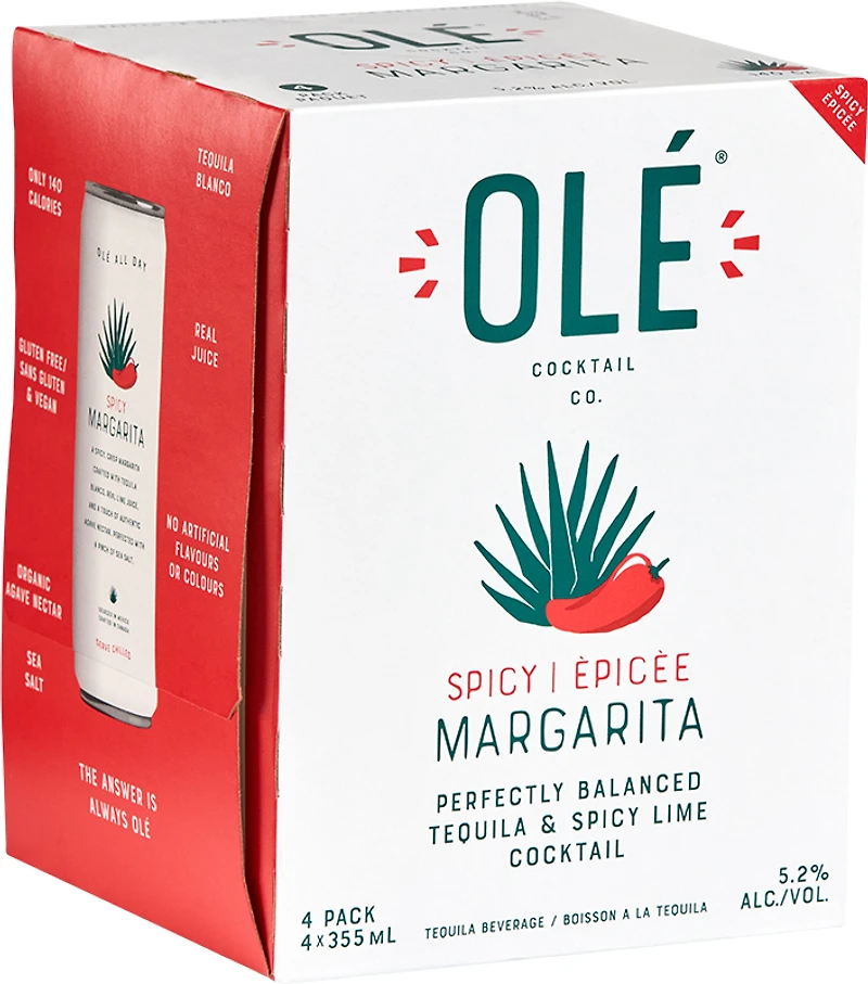 BCLIQUOR Ole Cocktail Co - Spicy Margarita Can