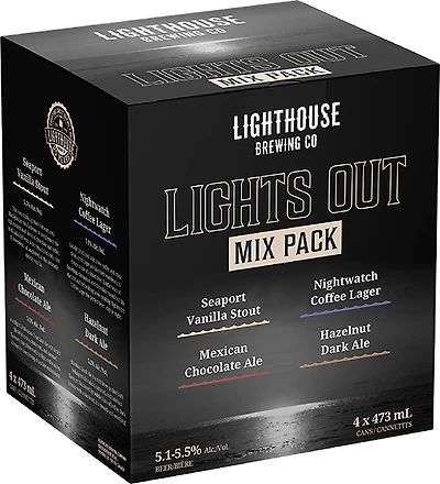 BCLIQUOR Lighthouse - Lights Out Mixer Pack Tall Can