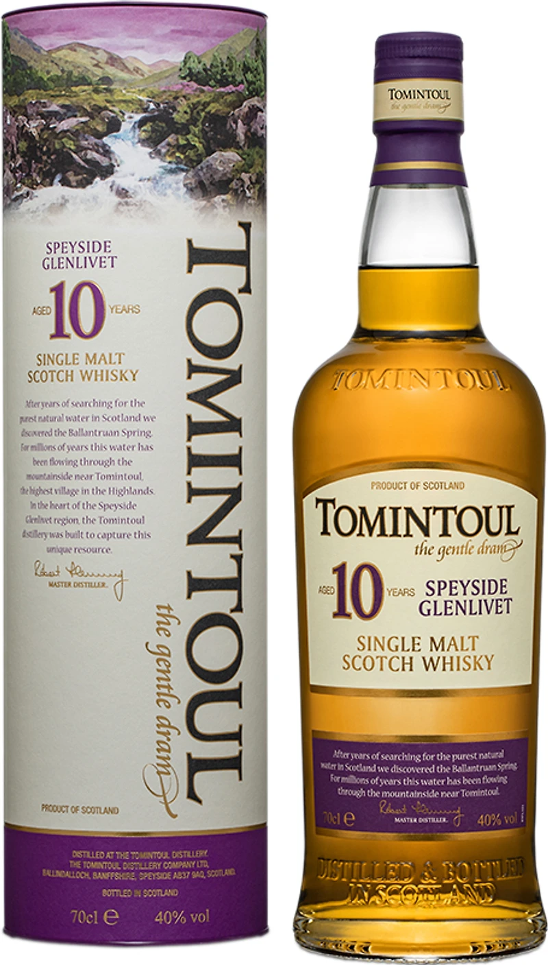 BCLIQUOR Glenlivet - Tomintoul Speyside Single Malt 10 Yo