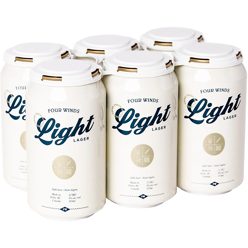 BCLIQUOR Four Winds - Light Lager Can