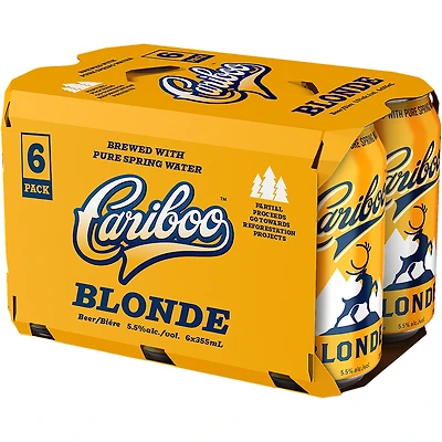 BCLIQUOR Pacific Western - Cariboo Blonde Can
