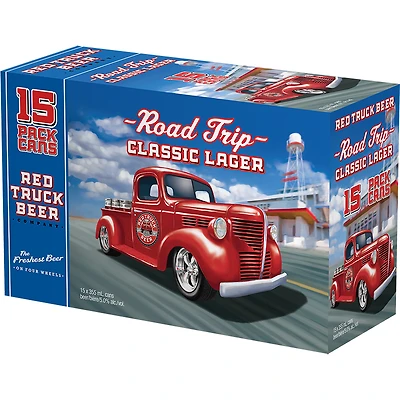 BCLIQUOR Red Truck - Classic Lager Can