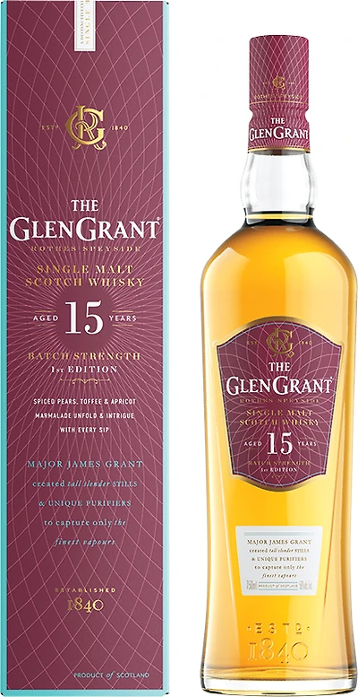 BCLIQUOR Glen Grant - 15 Year Old