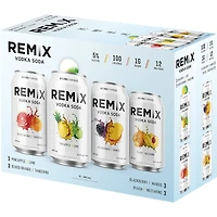 BCLIQUOR Remix - 12 Can Vodka Soda Vol 2