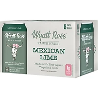 BCLIQUOR Wyatt Rose Ranch Water - Mexican Lime Can