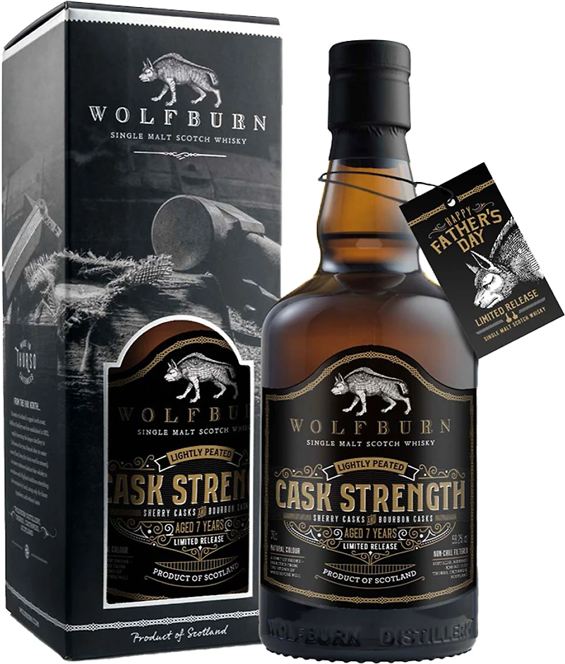 BCLIQUOR Wolfburn - 7 Yo Cask Strength Single Malt Scotch Whisky