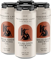 BCLIQUOR Small Gods - Promised Land Hazy Pale Ale 4ar Tall Can