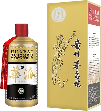 BCLIQUOR Hua Pai Moutai - 18 Years Old