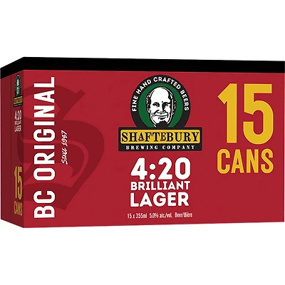 BCLIQUOR Shaftebury Four Twenty Lager