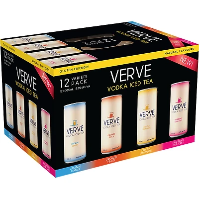 BCLIQUOR Verve - Vodka Iced Tea Mix Pack Can