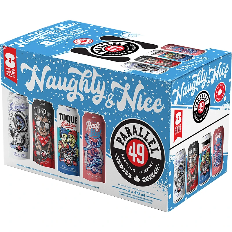 BCLIQUOR Parallel 49  - Naughty & Nice 2025 Tall Can Mixer