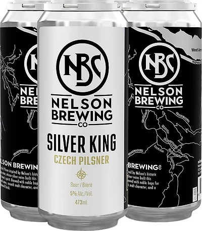 BCLIQUOR Nelson Brewing Company - Silver King Czech Pilsner Tall Can