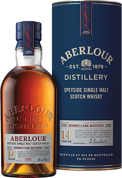 BCLIQUOR Aberlour - 14 Year Old Double Cask Single Malt Scotch Whisky