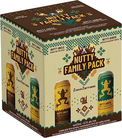 BCLIQUOR Dead Frog - Nutty Family Pack Tall Can