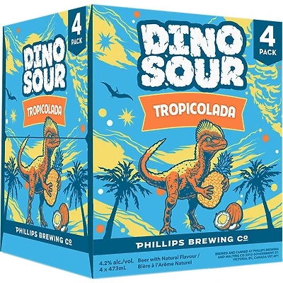 BCLIQUOR Phillips Brewing - Dinosour Tropicolada Tall Can