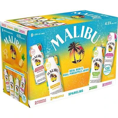 BCLIQUOR Malibu - Dole Pineapple Variety Pack